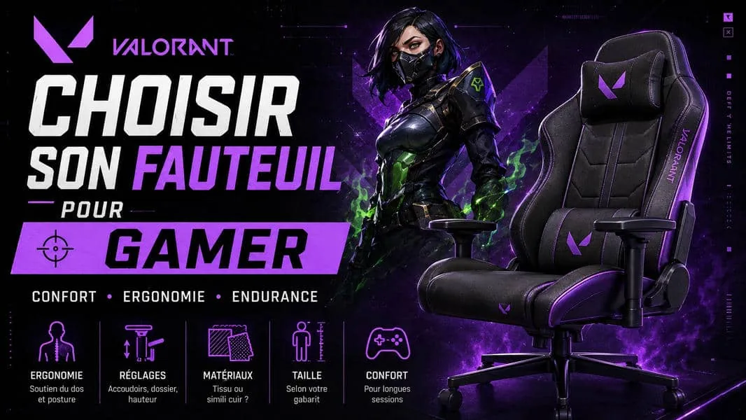 Choisir son fauteuil gamer