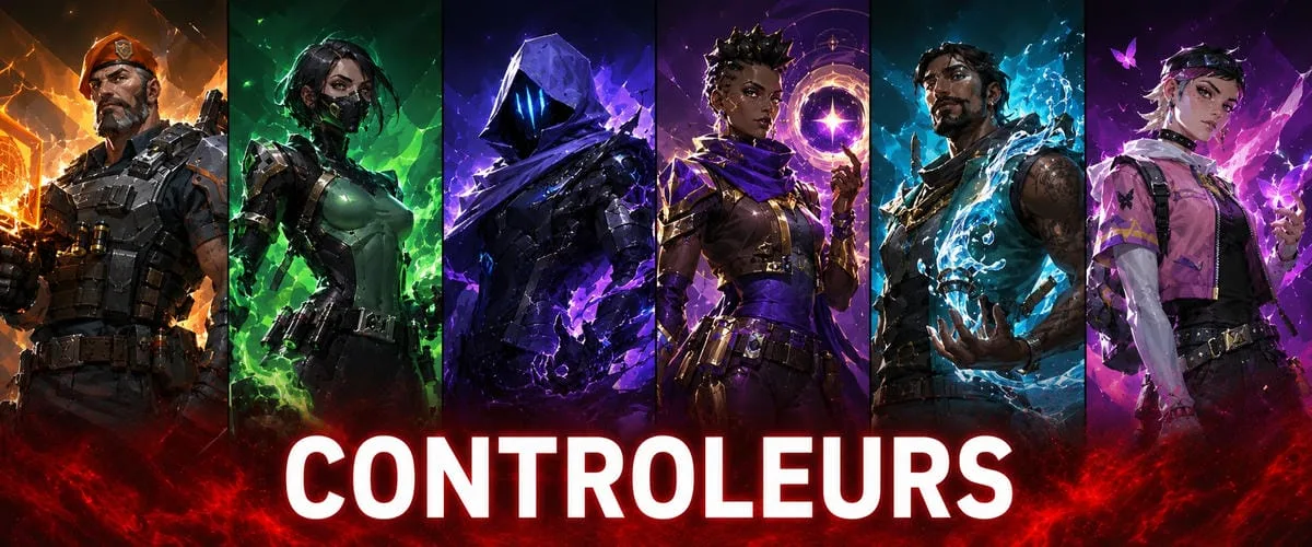 Les Contrôleurs de Valorant