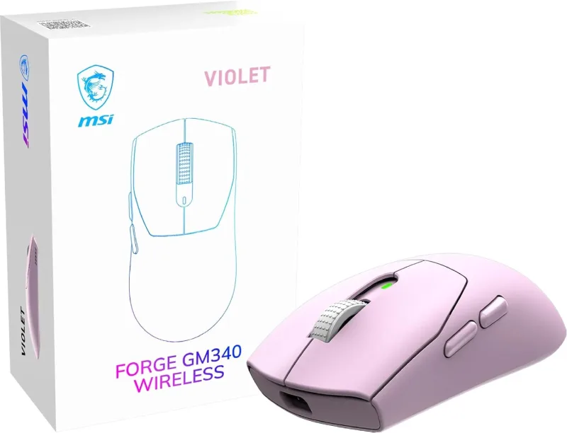 Souris MSI Forge GM340 Wireless Violet 