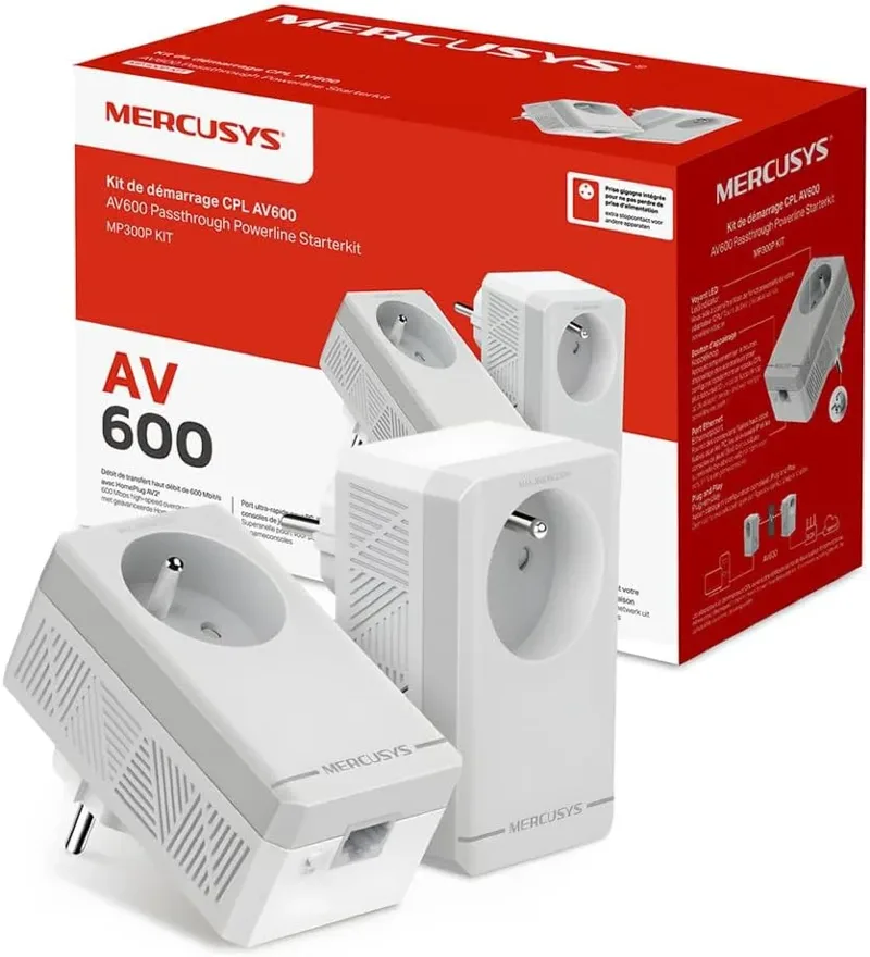 Mercusys MP300P KIT CPL 600Mbps